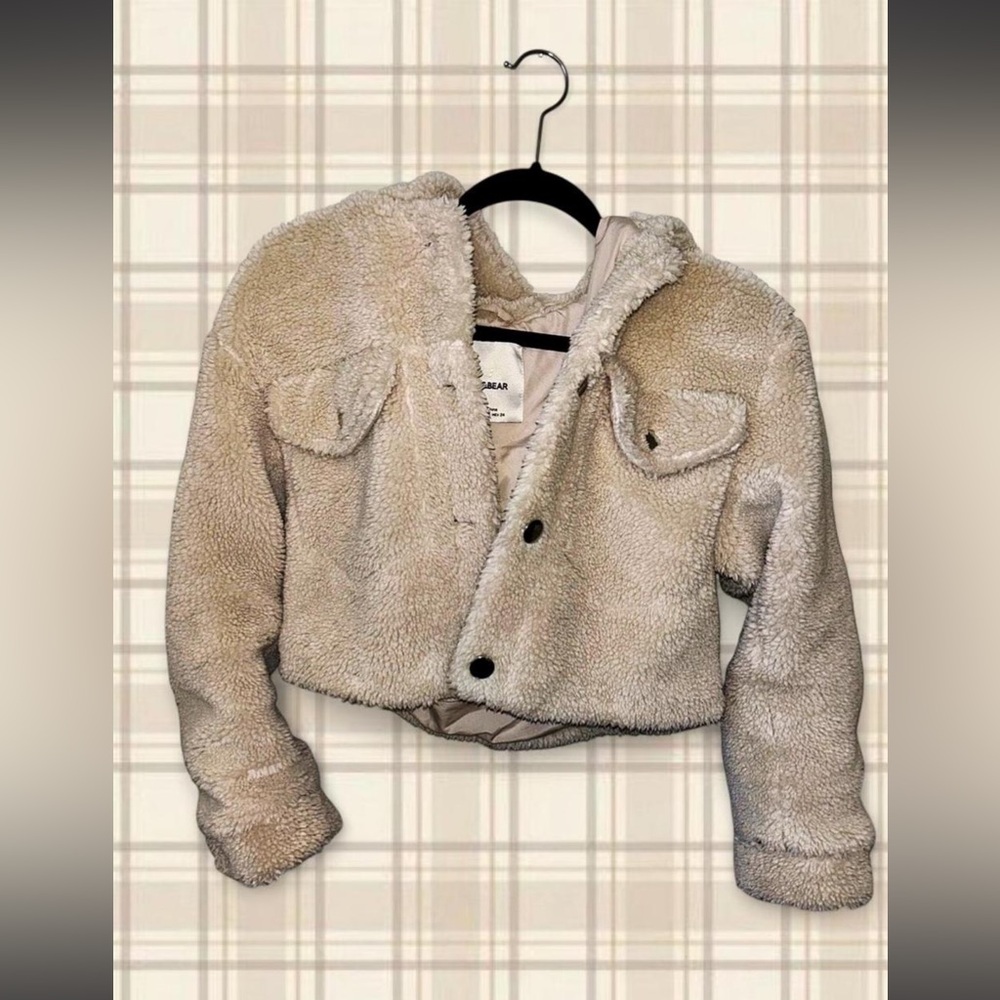 Cozy Teddy Cropped Jacket